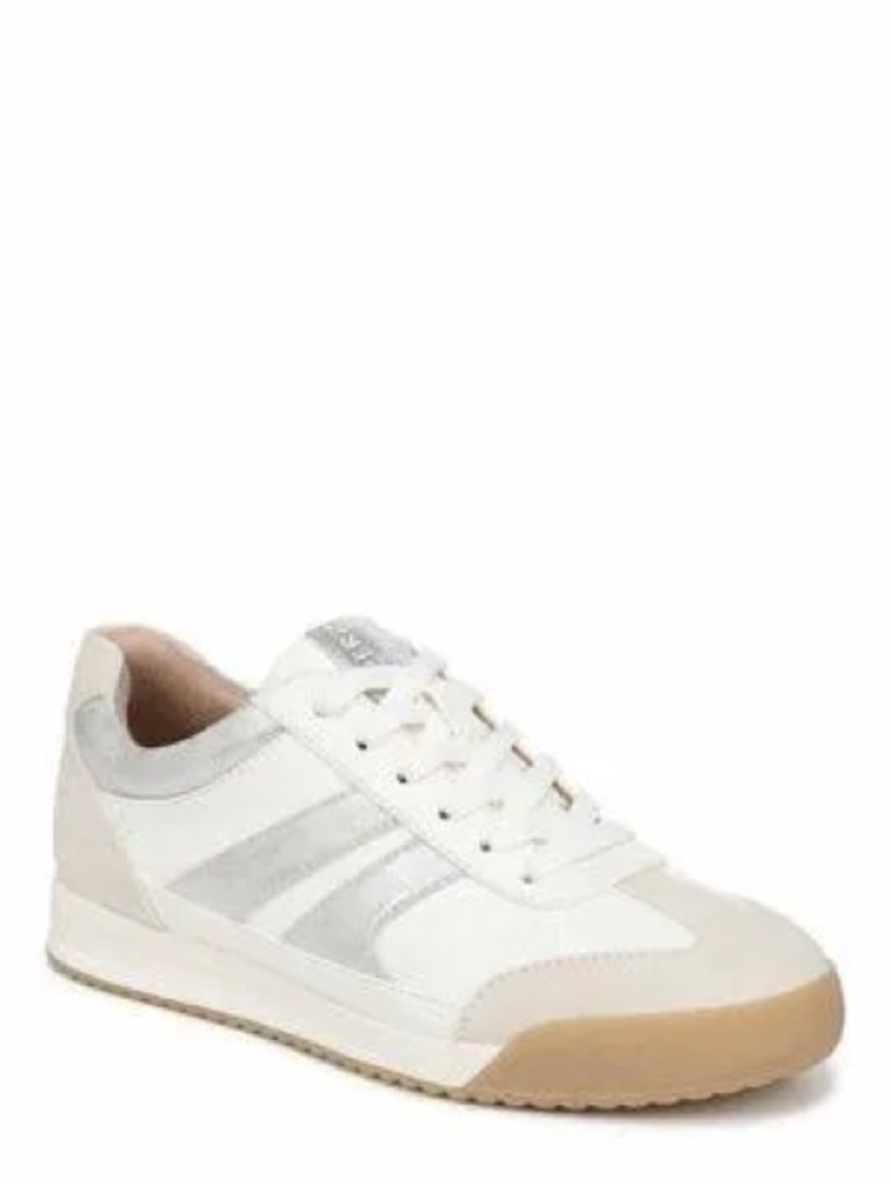 Naturalizer Garnet Sneaker White Silver Size 8